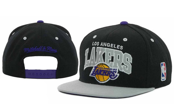 NBA Los Angeles Lakers M&N Strapback Hat id20
